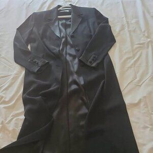 Long black jacket - size small